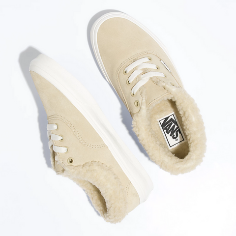 Vans Women's Beige Authentic Sherpa Sneakers |Vans In Lebanon
