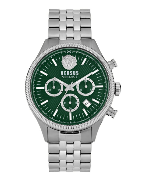 Versus Versace Men's Silver Colonne Chronograph Watch | Versus Versace In Lebanon