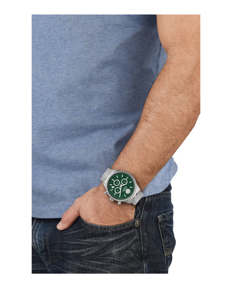 Versus Versace Men's Silver Colonne Chronograph Watch | Versus Versace In Lebanon
