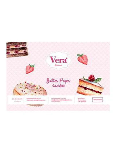 Vera Prima Butter Paper 25 Sheets| Vera Prima In Lebanon