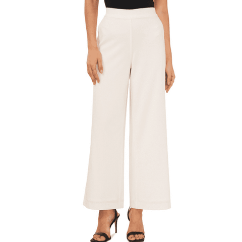 Vince Camuto Women's White Wide Leg Pull-on Pants |Vince Camuto In Lebanon