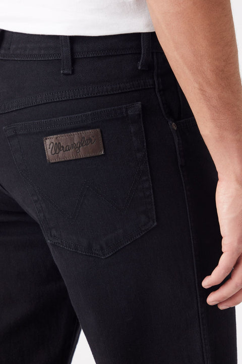 Wrangler Men's Black Overdye Texas Jeans | Wrangler In Lebanon