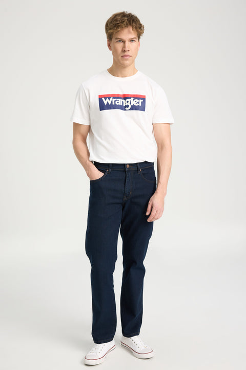 Wrangler Men's Dark Blue Texas 821 Straight Fit Jeans | Wrangler In Lebanon