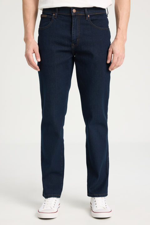 Wrangler Men's Dark Blue Texas 821 Straight Fit Jeans | Wrangler In Lebanon