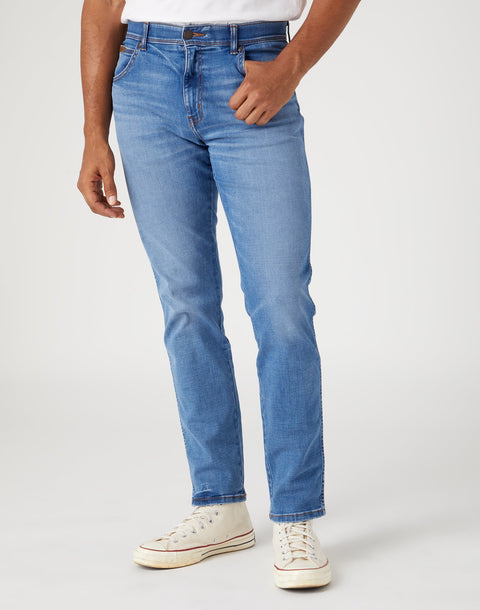 Wrangler Men's Blue Texas Slim High In On Point Jeans | Wrangler In Lebanon