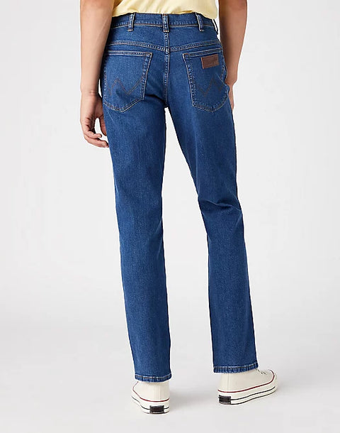 Wrangler Men's Blue Texas Slim 822 Authentic Slim Jeans  | Wrangler In Lebanon