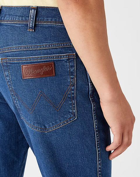 Wrangler Men's Blue Texas Slim 822 Authentic Slim Jeans  | Wrangler In Lebanon