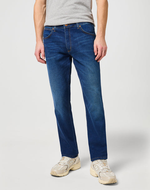 Wrangler Men's Navy Greensboro Low Stretch Jeans | Wrangler In Lebanon