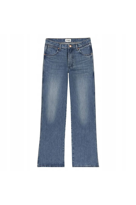 Wrangler Men's Dark Blue  Loose Bootcut Jeans | Wrangler In Lebanon