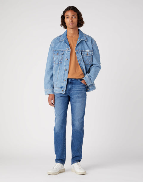 Wrangler Men's Dark Blue River Jeans | Wrangler In Lebanon