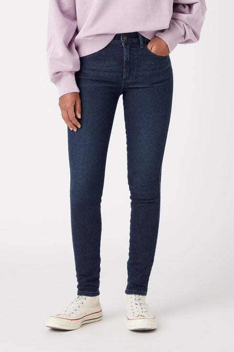 Wrangler Women's Ink Spill High Skinny Jeans |Wrangler In Lebanon