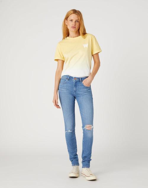 Wrangler Women's Blue Body Bespoke Skinny Jeans | Wrangler In Lebanon