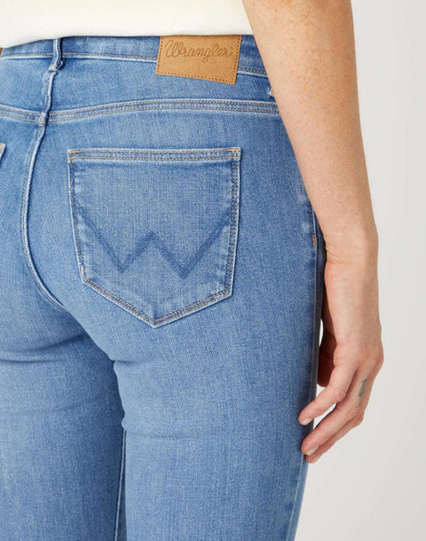 Wrangler Women's Blue Body Bespoke Skinny Jeans | Wrangler In Lebanon
