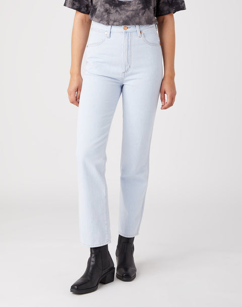 Wrangler Women's Light Blue Trick Of The Ice Wild West Jeans | Wrangler In Lebanon
