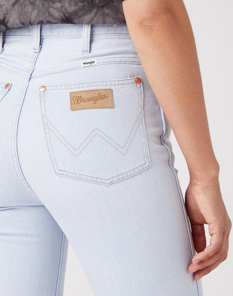Wrangler Women's Light Blue Trick Of The Ice Wild West Jeans | Wrangler In Lebanon