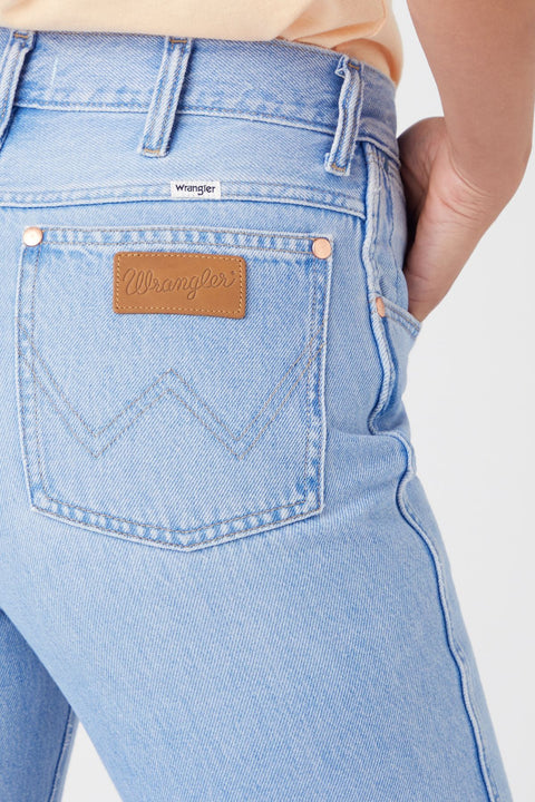 Lee Women's Wild West Fit 100% Cotton High Waist Straight Leg Jeans | Lee In Lebanon