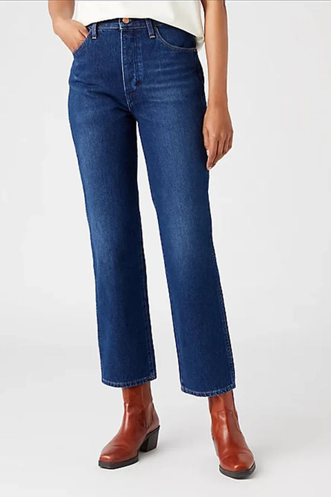 Wrangler Women's Dark Blue Wild West Jeans | Wrangler In Lebanon