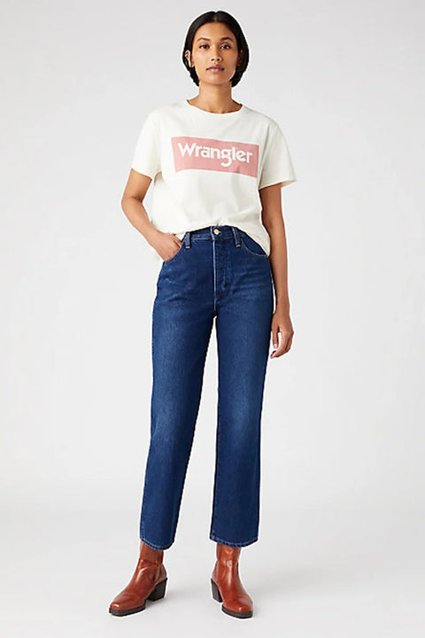 Wrangler Women's Dark Blue Wild West Jeans | Wrangler In Lebanon