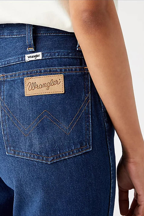Wrangler Women's Dark Blue Wild West Jeans | Wrangler In Lebanon