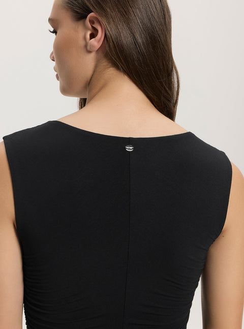 Guess Women's Black Nathaly Ruched Bodycon Dress | Guess In Lebanon