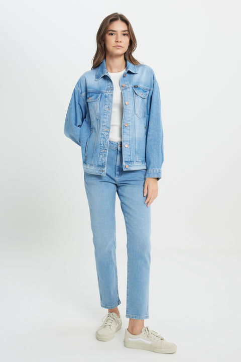 Wrangler Women's Sukie Jumbo Trucker Jacket | Wrangler In Lebanon