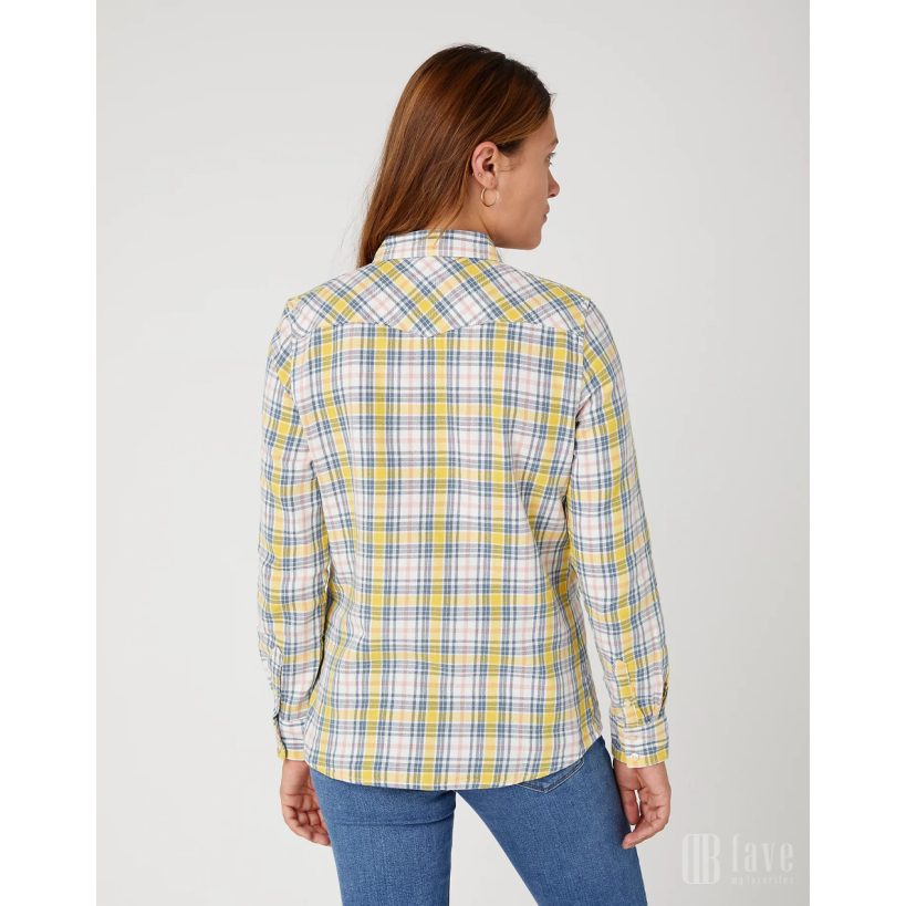 Wrangler Women's Multicolor Slim Regular Western shirt | Wrangler In Lebanon