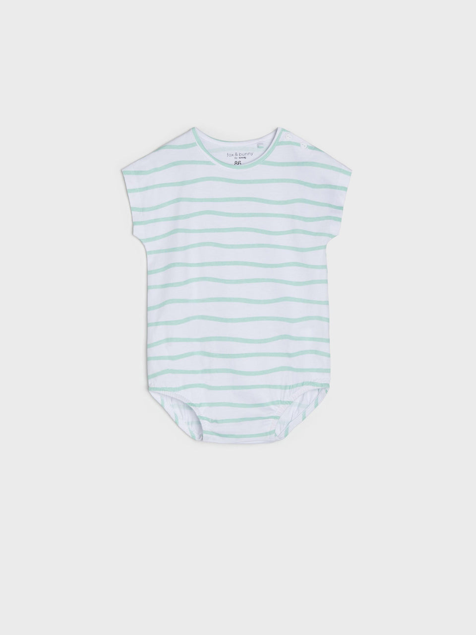 Sinsay Fox & Bunny Baby Boy's White Bodysuit| Sinsay In Lebanon