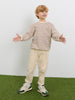 Sinsay Boy's Sweatshirt Crem-Brown AYA