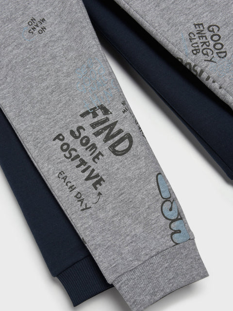 Sinsay Boy's Gray & Navy Pack Of 2 Sweatpants | Sinsay In Lebanon