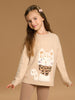 Sinsay Girls beige sweater     AYAO