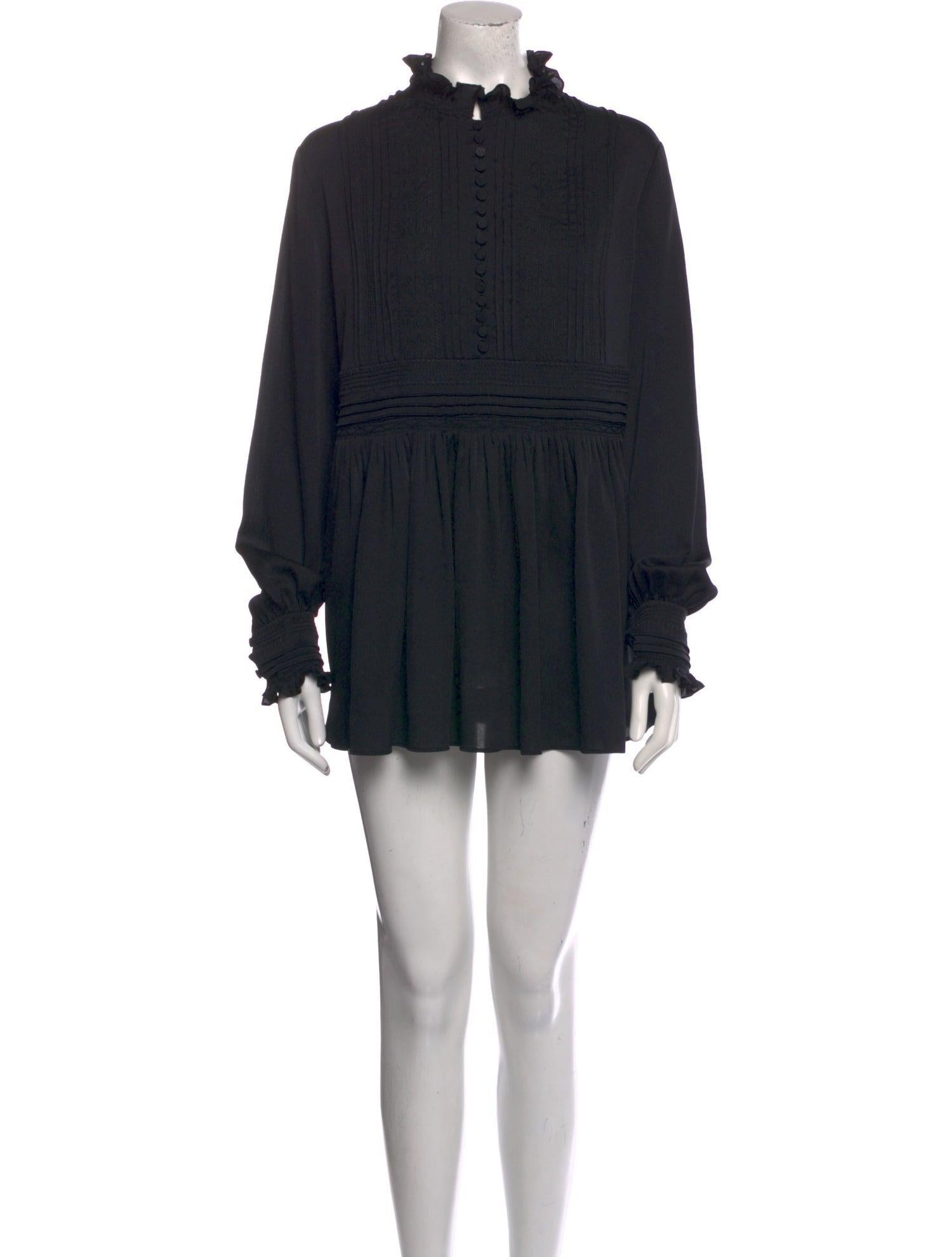 Lafayette Women's Black Mock Neck Mini Dress | Lafayette In Lebanon