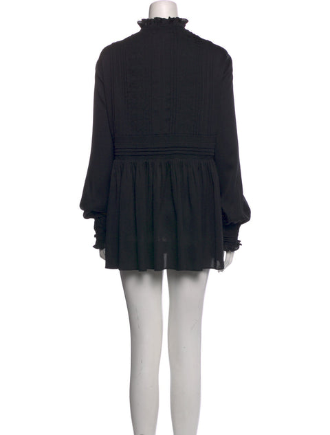 Lafayette Women's Black Mock Neck Mini Dress | Lafayette In Lebanon