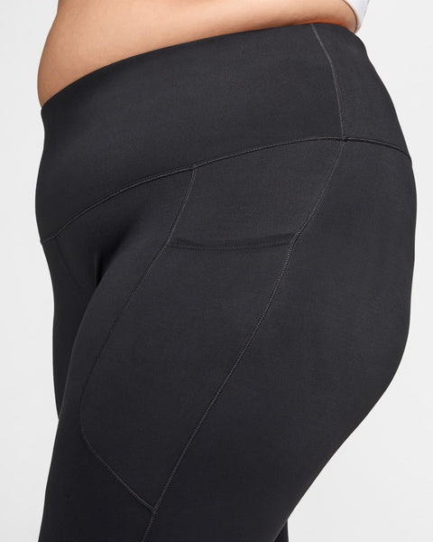 Nike Women's Black Plus Size High-Waist Pocket 7/8 Leggings | Nike In Lebanon
