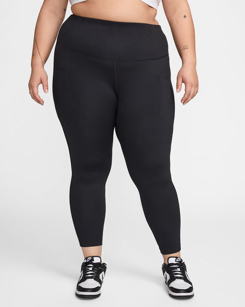 Nike Women's Black Plus Size High-Waist Pocket 7/8 Leggings | Nike In Lebanon