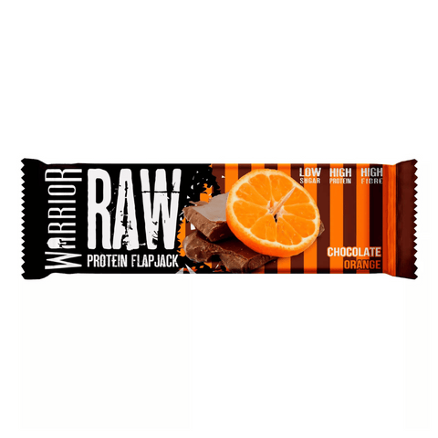 Warrior Raw Protein Flapjack Chocolate Orange Chocolate Bar | Warrior In Lebanon