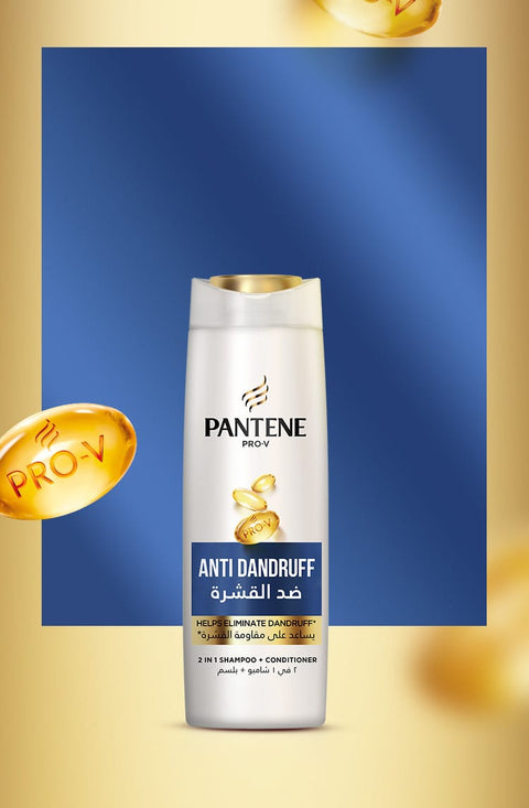 Pantene 2 In 1 Anti Dandruff Shampoo 400 ml