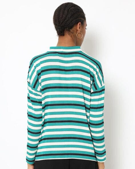 Zabaione Women's Multicolor Striped Blouse | Zabaione In Lebanon