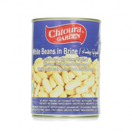 Chtoura Garden White Beans In Brine 400g