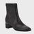 Calvin Klein Women's Black Parry Block Heeled Boots