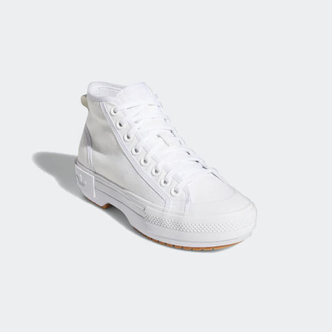 Adidas Womens's White Nizza Trek Sneakers | Adidas In Lebanon