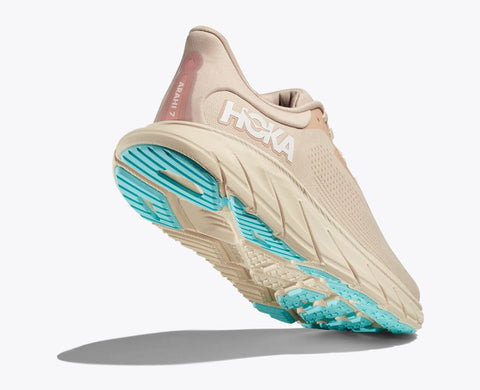 Hoka Women's Beige Arahi 7 Sneakers | Hoka In Lebanon
