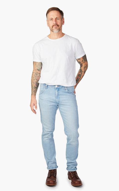Wrangler Men's Light Blue Horizon 11MWZ Western Zipper Jeans | Wrangler In Lebanon