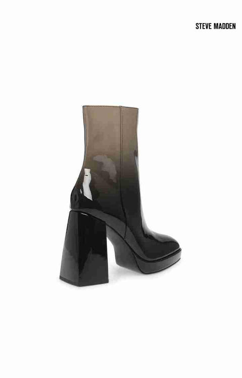 Steve Madden Women's Black/Grey Level-Up Heeled Boots |Steve Madden in Lebanon