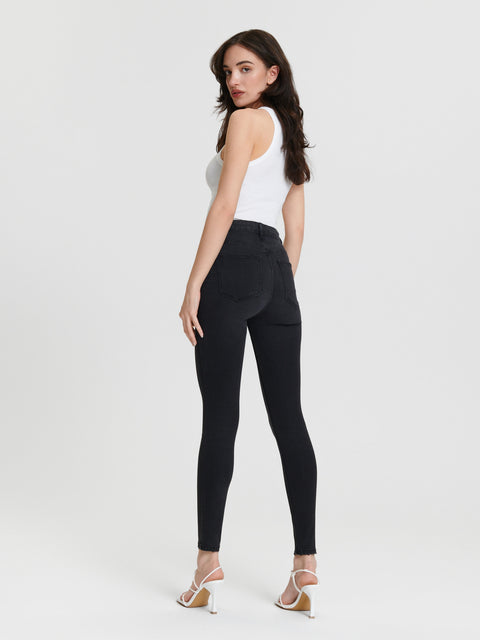 Sinsay Women's Black Skinny High Waist Jeans | Sinsay In Lebanon