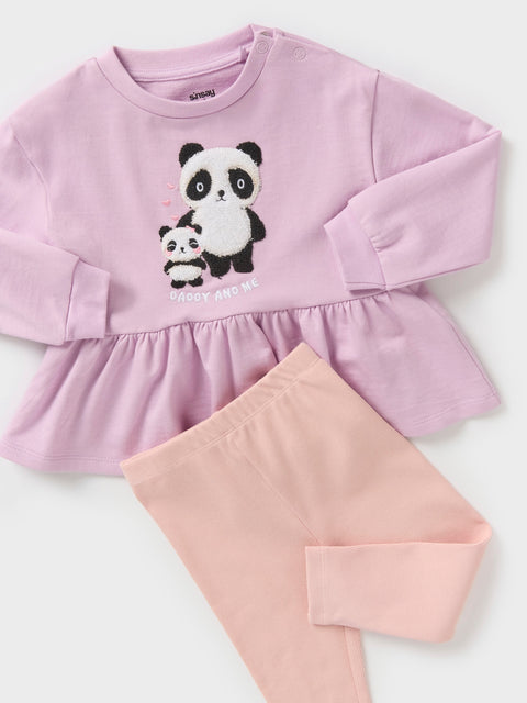 Sinsay Baby Girl’s Purple 2pc Sets  |Sinsay  in Lebanon
