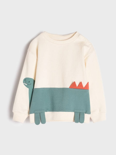 Sinsay Baby Boy's Off White & Pale Green Jersey Set | Sinsay In Lebanon