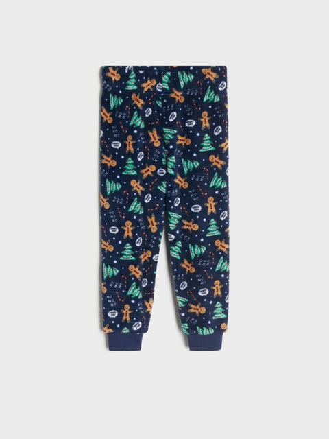 Sinsay Boy's Navy Christmas Printed Pajama Set |Sinsay In Lebanon