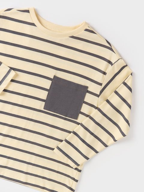 Sinsay Baby Boy's Beige/Grey Blouse| Sinsay in Lebanon