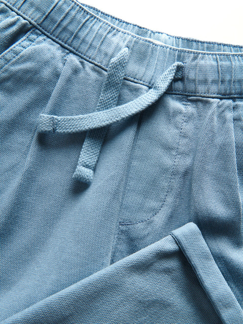 Reserved Boy's Blue Trousers With Wash Effect | Reserved In Lebanon