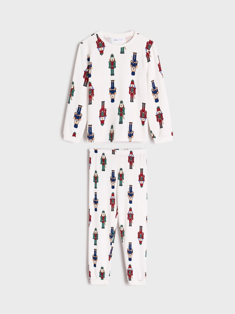 Sinsay Boy's White Two-piece Pajama Set   | Sinsay in Lebanon